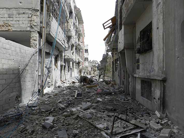 Destruction de Homs